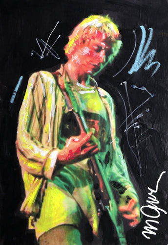 Kurt Cobain Mixed Media | Sid Maurer,{{product.type}}