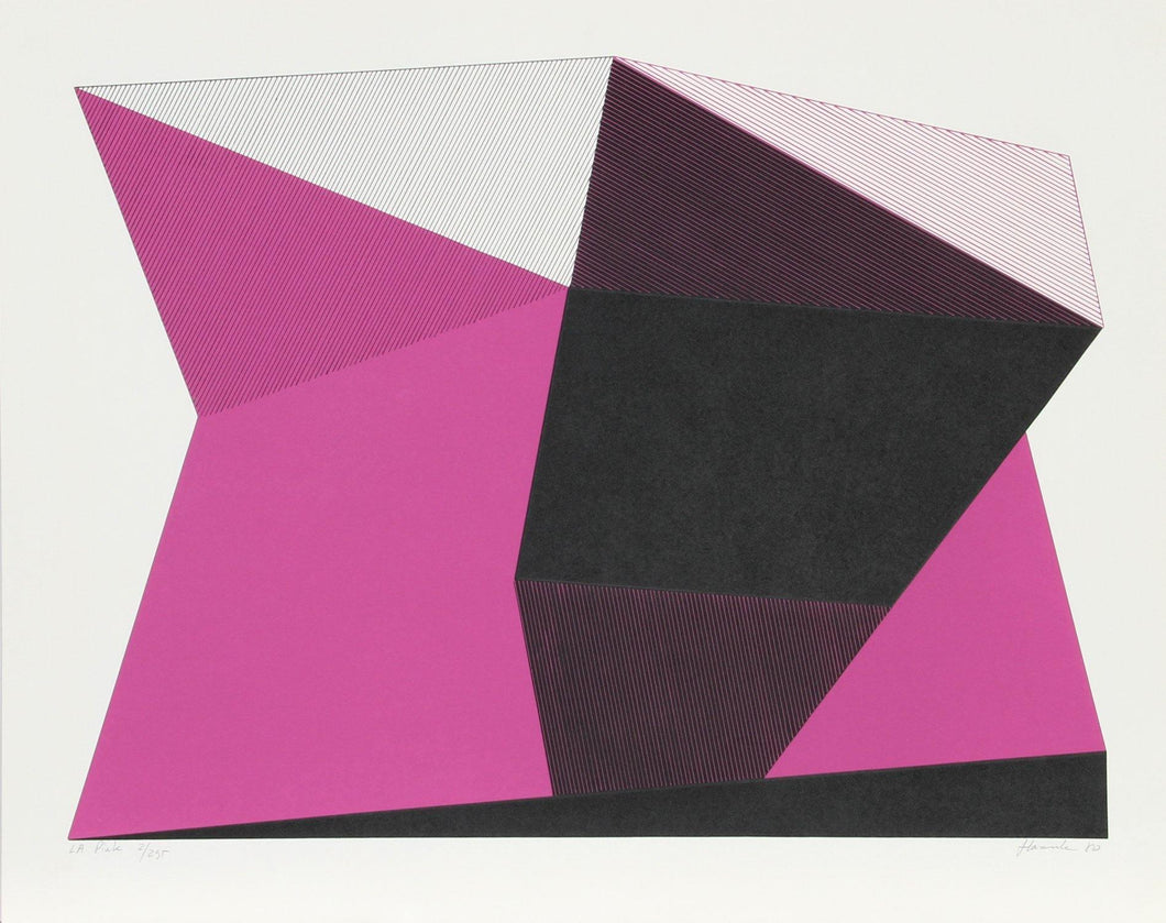 L.A. Pink Screenprint | Jean-Marie Haessle,{{product.type}}