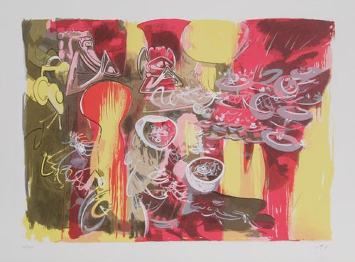 L'eau est Mana Lithograph | Roberto Matta,{{product.type}}
