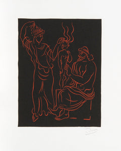 L'Enfant Woodcut | Andre Derain,{{product.type}}