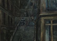 L'Escalier Watercolor | Guy Dollian,{{product.type}}