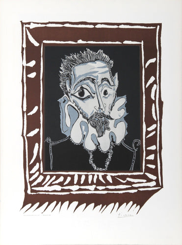 L'Homme a la Fraise Lithograph | Pablo Picasso,{{product.type}}