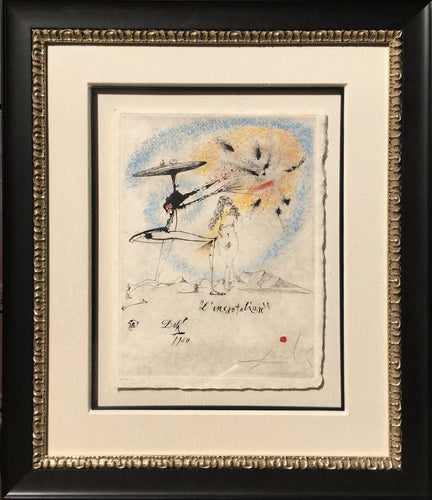 L'Incantation Etching | Salvador Dalí,{{product.type}}