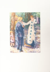 La Balancoire Etching | Pierre-Auguste Renoir,{{product.type}}