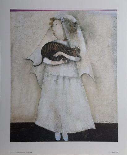 La Chat De la Mariee Poster | Graciela Rodo Boulanger,{{product.type}}