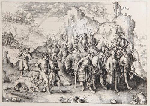 La Conversation de Saint Paul Etching | Lucas van Leyden,{{product.type}}