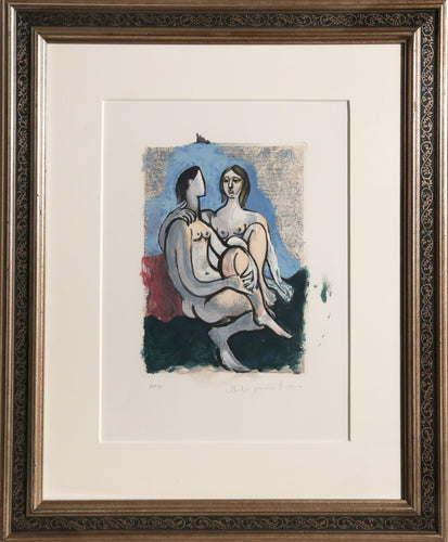 La Couple Lithograph | Pablo Picasso,{{product.type}}