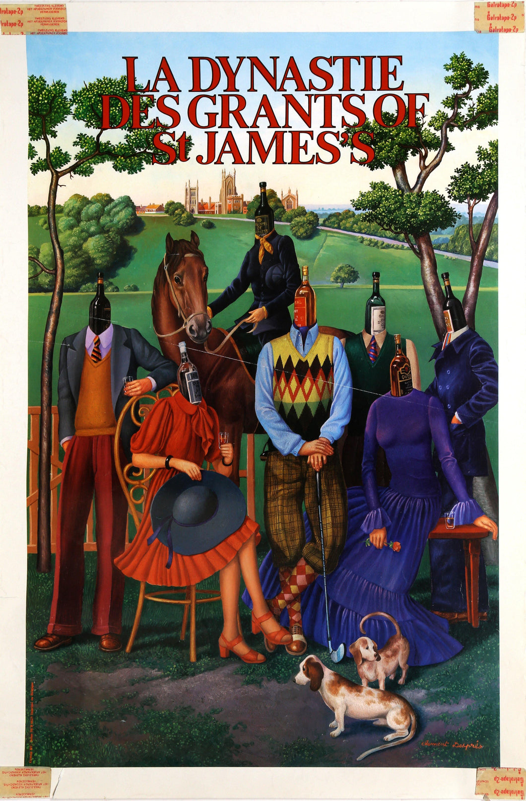 La Dynastie des Grants of St. James's Poster | Clement Despres,{{product.type}}