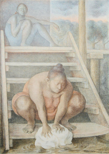 La Escelara Lithograph | Francisco Zuniga,{{product.type}}