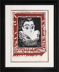 La Femme a la Fraise Lithograph | Pablo Picasso,{{product.type}}