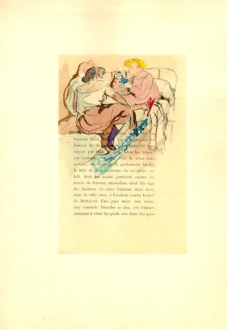 La Fille Elisa Lithograph | Henri de Toulouse-Lautrec,{{product.type}}