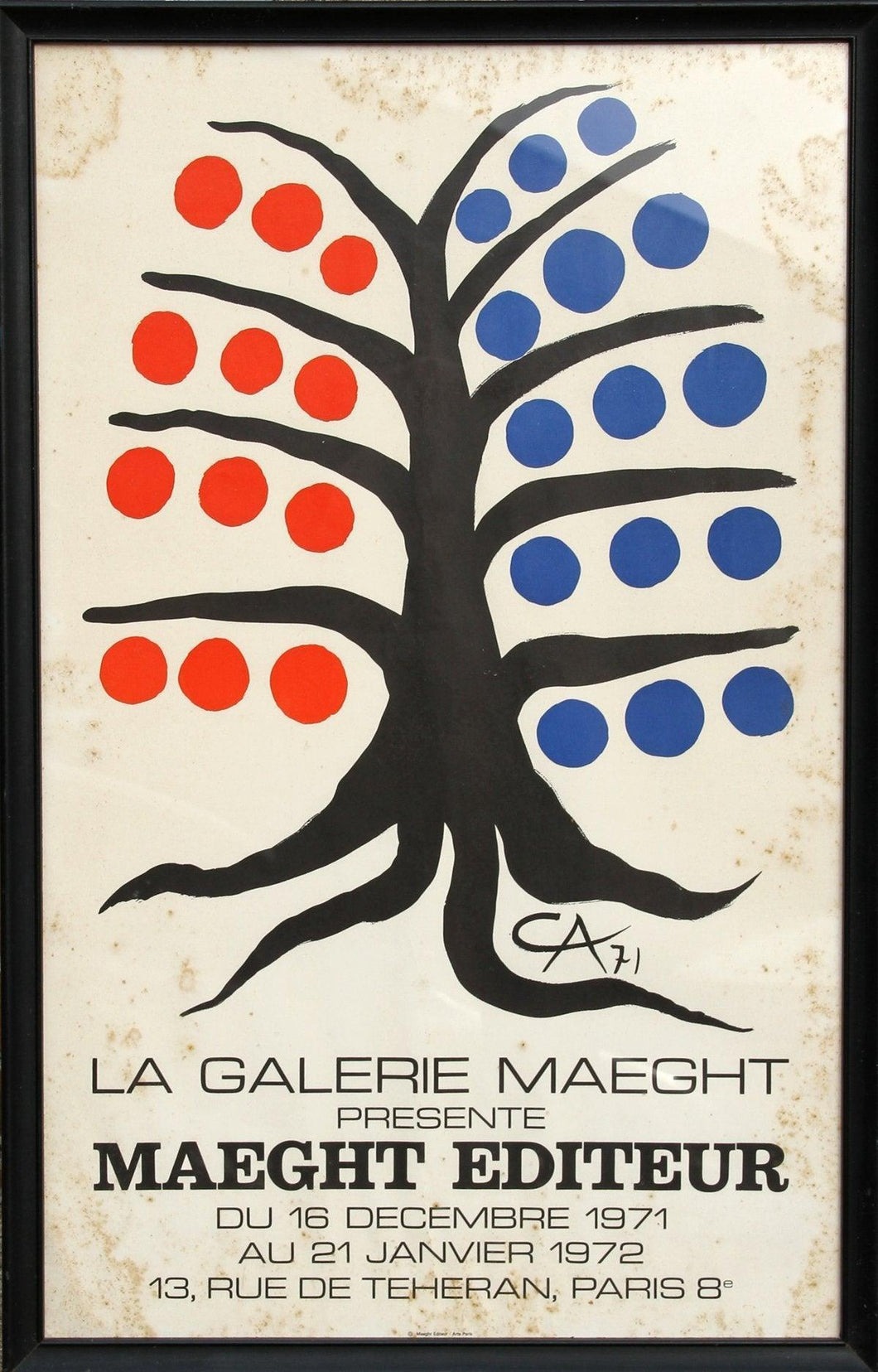 La Galerie Maeght presente Maeght Editeur Poster | Alexander Calder,{{product.type}}