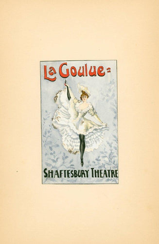 La Goulue Watercolor | Regley de Koenigsegg,{{product.type}}