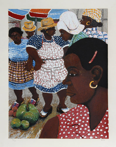 La Guadeloupe Lithograph | David Azuz,{{product.type}}