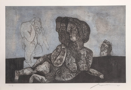 La Jarro from the Intolerance Portfolio Etching | José Luis Cuevas,{{product.type}}