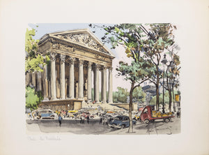 La Madeline watercolor | Aldo Raimondi,{{product.type}}