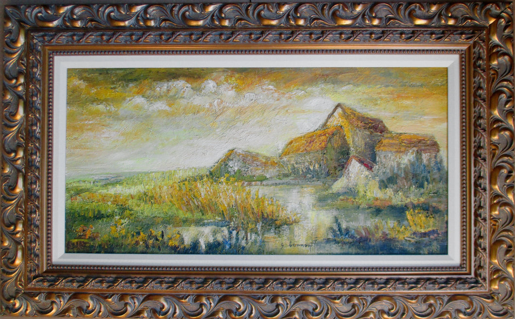 La Maisonnette Acrylic | Georges Brunon,{{product.type}}