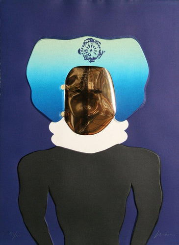 La Mascara from the Homage to Quevedo Portfolio Mixed Media | José Luis Cuevas,{{product.type}}