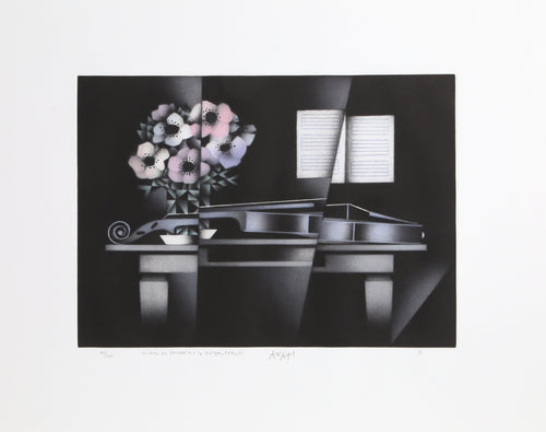 La Metamorphose from Du Vecu au Souvenir portfolio Etching | Mario Avati,{{product.type}}
