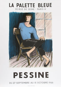 La Palette Bleue Poster | Pessine,{{product.type}}