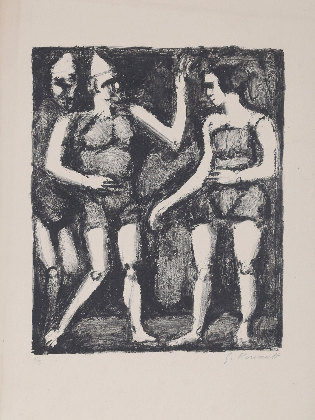 La Parade Lithograph | Georges Rouault,{{product.type}}