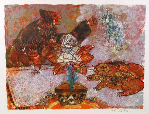 La Petit Poucette Lithograph | Theo Tobiasse,{{product.type}}