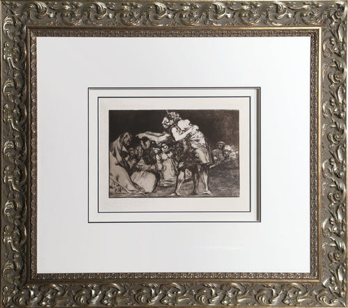 La que Mal Marida Nunca le Falta que Diga Etching | Francisco de Goya,{{product.type}}