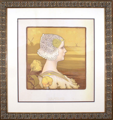 La Reine Wilhelmine Poster | Paul Berthon,{{product.type}}