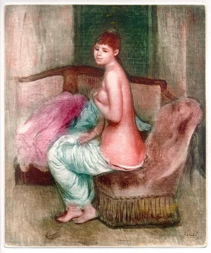 La Repose from the Ambrose Vollard Estate Collection Etching | Pierre-Auguste Renoir,{{product.type}}