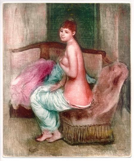 La Repose from the Ambrose Vollard Estate Collection Etching | Pierre-Auguste Renoir,{{product.type}}