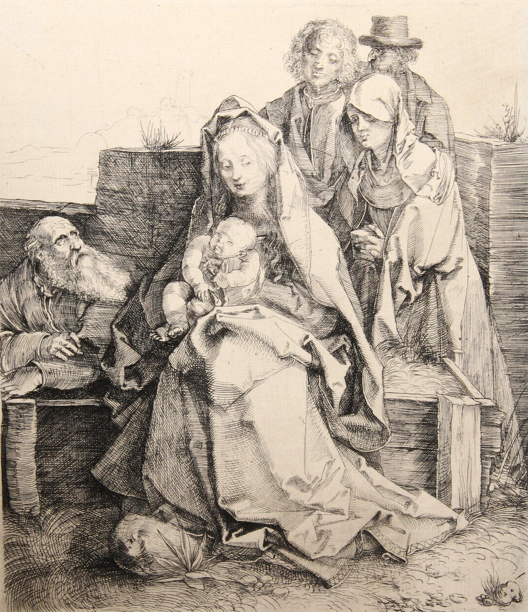 La Sainte Famille Etching | Albrecht Dürer,{{product.type}}