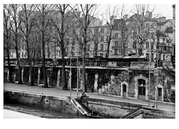 La Seine Black and White | Lauren Bilanko,{{product.type}}