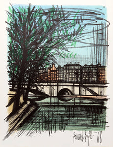 La Seine I Lithograph | Bernard Buffet,{{product.type}}