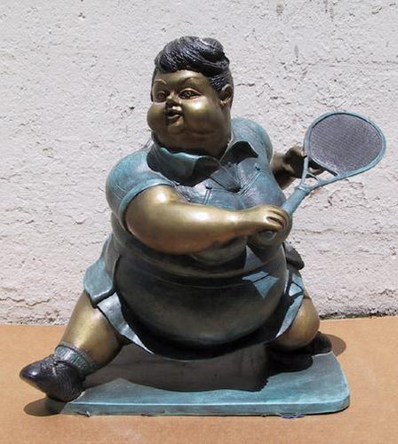 La Tenista II Metal | Bruno Luna,{{product.type}}