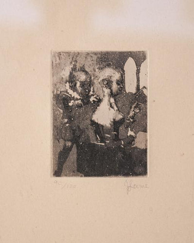 La Toilette (Volpone IV) Etching | Jack Levine,{{product.type}}