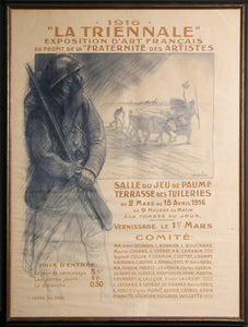 La Triennale: Exposition d'Art Francais Poster | Theophile Alexandre Steinlen,{{product.type}}