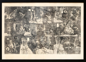 La Une a L'h Pile (Head to Head) Etching | Roberto Matta,{{product.type}}
