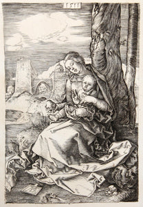 La Vierge a la Poire Etching | Albrecht Dürer,{{product.type}}
