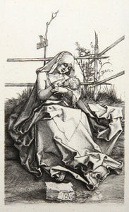 La Vierge Allaitant l'Enfant Etching | Albrecht Dürer,{{product.type}}