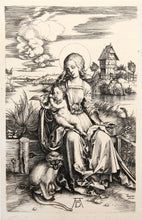 La Vierge au Singe Etching | Albrecht Dürer,{{product.type}}