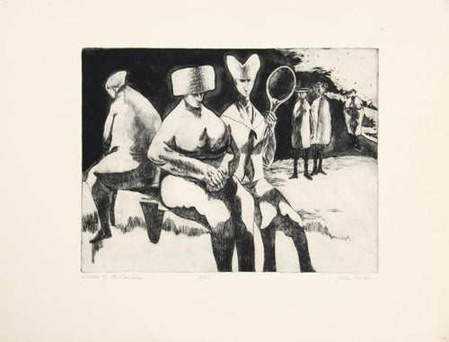 Ladies of the Corridor Etching | John Fenton,{{product.type}}