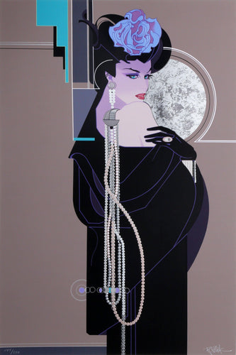Lady in Black Lithograph | Robert Peak,{{product.type}}