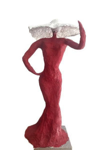 Lady in Red Metal | Cristina M,{{product.type}}