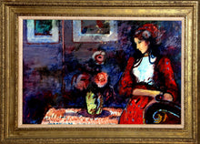 Lady in Red Oil | Donald Roy Purdy,{{product.type}}