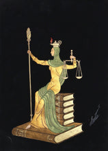 Lady Justice Gouache | Erté,{{product.type}}