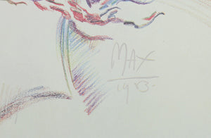 Lady Liberty lithograph | Peter Max,{{product.type}}