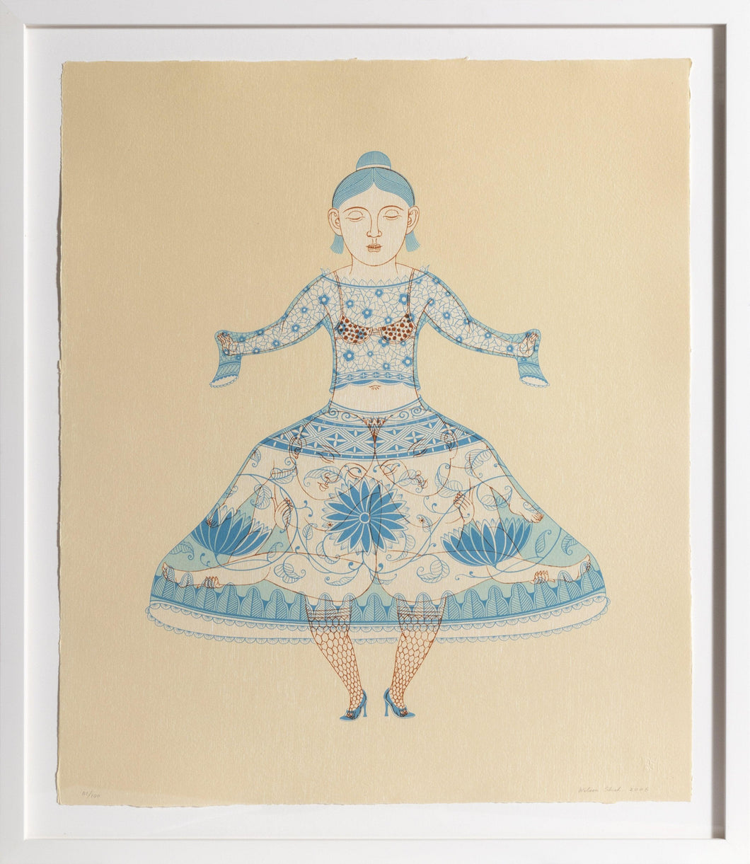 Lady Lithograph | Wilson Shieh,{{product.type}}
