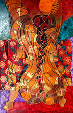 Lady Reaching for the Sun Oil | Huöng,{{product.type}}