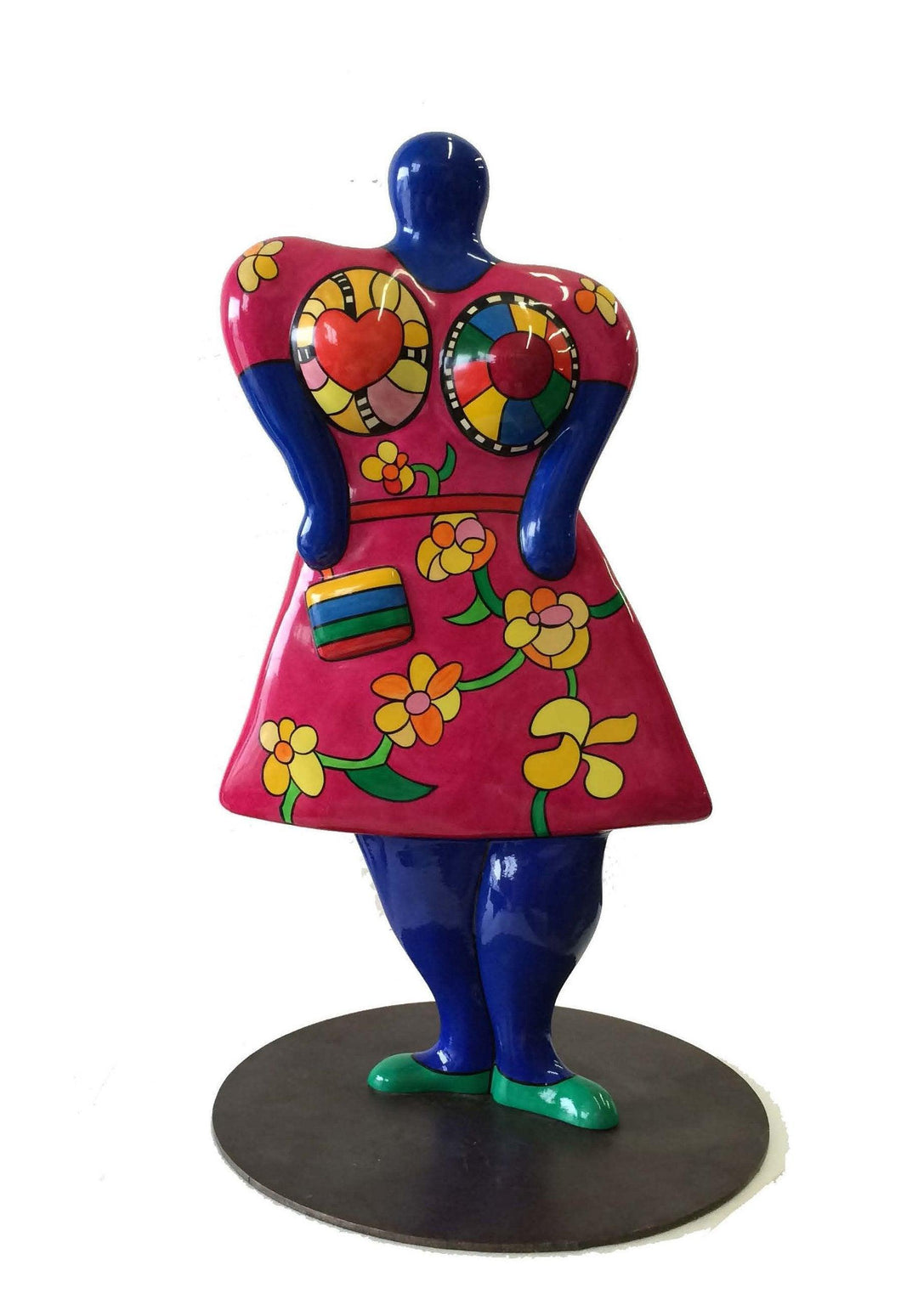 Lady with Handbag Vase Plastic | Niki de Saint Phalle,{{product.type}}