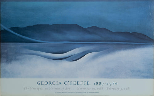 Lake George Poster | Georgia O'Keeffe,{{product.type}}